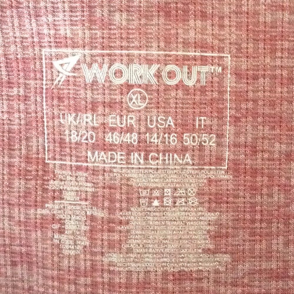 Workout Women's Leggings High Waisted Size 14/16 Stretchy Activewear Yoga Gym - Picture 9 of 9